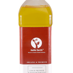 ORGANIC COLD PRESSED GROUNDNUT OIL